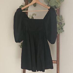 Abercrombie & Fitch Black Mini Dress Size S Womens
